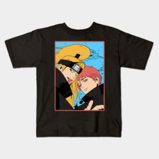 Deidara and Sasori - Naruto Anime Kids T-Shirt