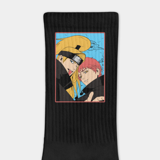 Deidara and Sasori - Naruto Anime by Otaku Vibes