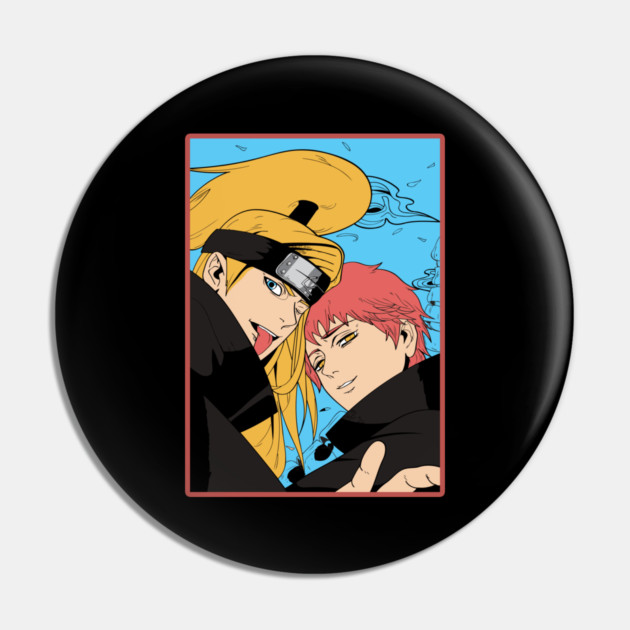 Deidara and Sasori - Naruto Anime Pin by Otaku Vibes
