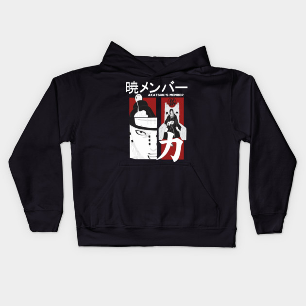 Itachi, Obito and Pain - Naruto Anime Kids Hoodie by Otaku Vibes
