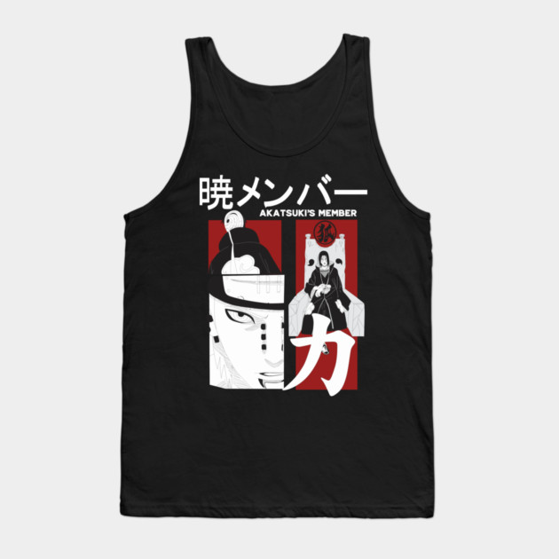 Itachi, Obito and Pain - Naruto Anime Tank Top by Otaku Vibes