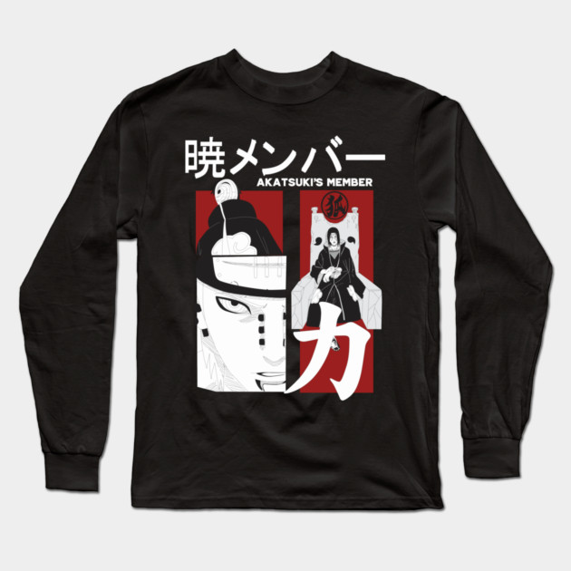 Itachi, Obito and Pain - Naruto Anime Long Sleeve T-Shirt by Otaku Vibes