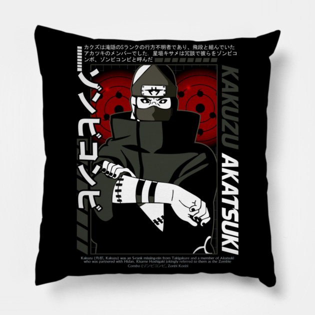 Kakuzu From the Akatsuki - Naruto Anime Pillow by Otaku Vibes
