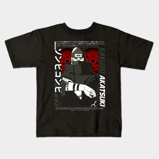 Kakuzu From the Akatsuki - Naruto Anime Kids T-Shirt by Otaku Vibes