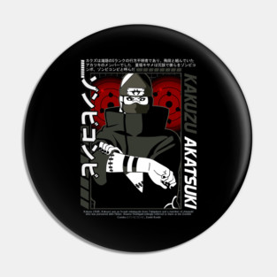 Kakuzu From the Akatsuki - Naruto Anime Pin