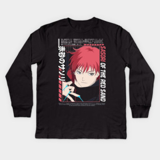 Sasori From the Akatsuki - Naruto Anime Kids Long Sleeve T-Shirt