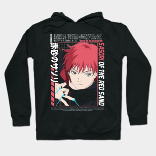 Sasori From the Akatsuki - Naruto Anime Hoodie