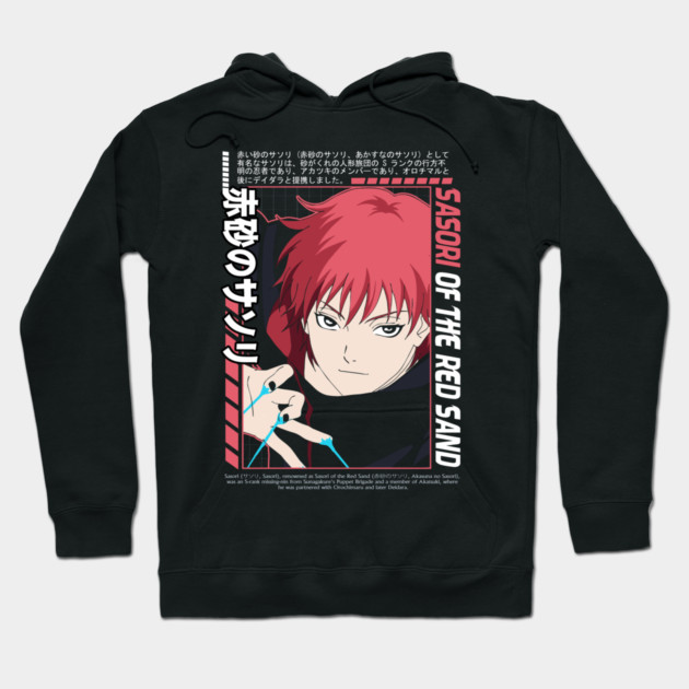 Sasori From the Akatsuki - Naruto Anime Hoodie by Otaku Vibes