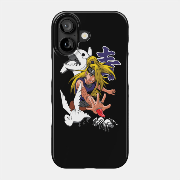 Deidara From the Akatsuki - Naruto Anime Phone Case by Otaku Vibes