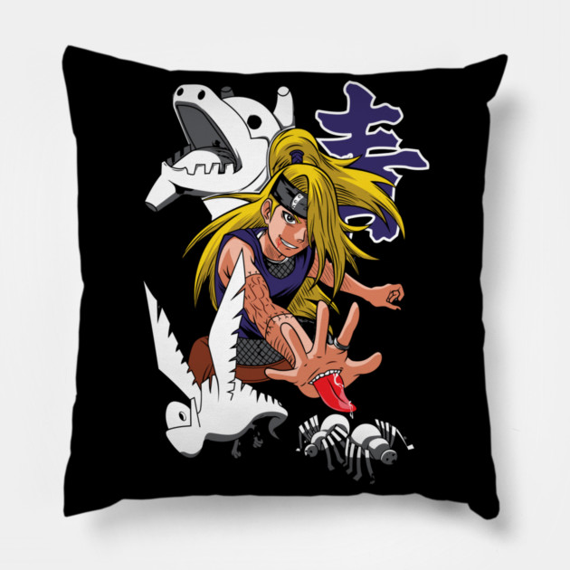 Deidara From the Akatsuki - Naruto Anime Pillow by Otaku Vibes