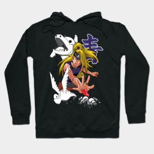 Deidara From the Akatsuki - Naruto Anime Hoodie