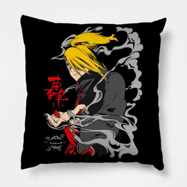 Deidara Cool Art - Naruto Anime Pillow by Otaku Vibes