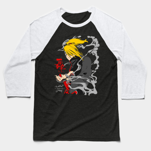 Deidara Cool Art - Naruto Anime Baseball T-Shirt by Otaku Vibes