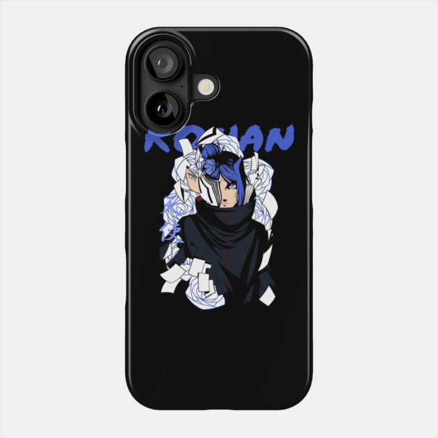 Konan From the Akatsuki - Naruto Anime Phone Case by Otaku Vibes