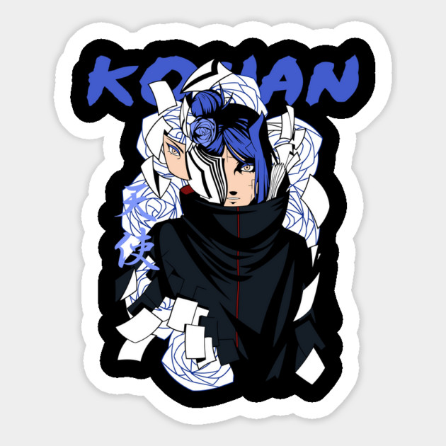 Konan From the Akatsuki - Naruto Anime Magnet by Otaku Vibes
