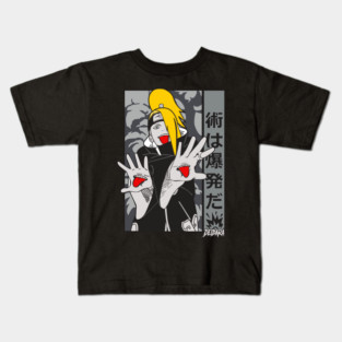 Deidara Cool Art - Naruto Kids T-Shirt