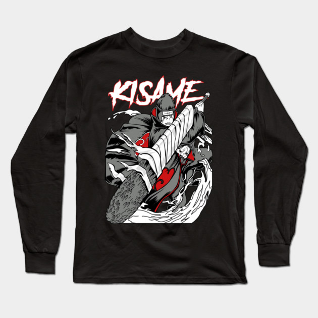 Kisame Cool Art - Naruto Akatsuki Long Sleeve T-Shirt by Otaku Vibes