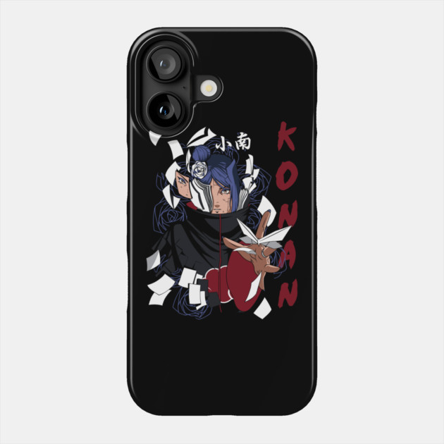 Konan Cool Art - Naruto Anime Phone Case by Otaku Vibes