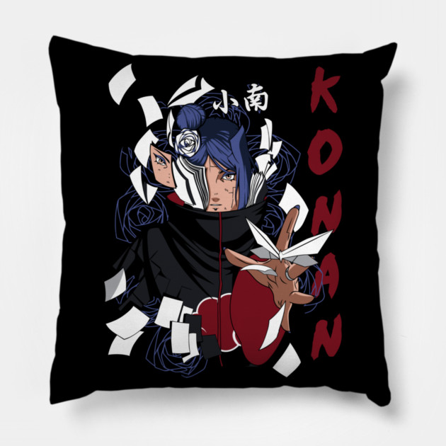 Konan Cool Art - Naruto Anime Pillow by Otaku Vibes