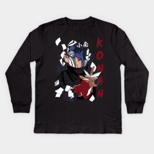 Konan Cool Art - Naruto Anime Kids Long Sleeve T-Shirt
