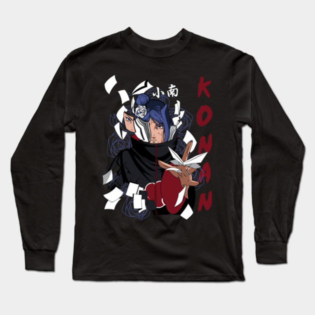 Konan Cool Art - Naruto Anime Long Sleeve T-Shirt by Otaku Vibes