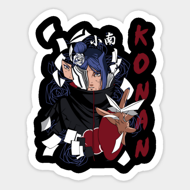 Konan Cool Art - Naruto Anime Magnet by Otaku Vibes