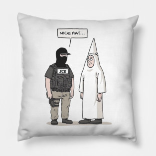 Funny Abolish ICE, Anti Fascism Immigrant Gift, Chinga La Migra Tu Maga Pillow