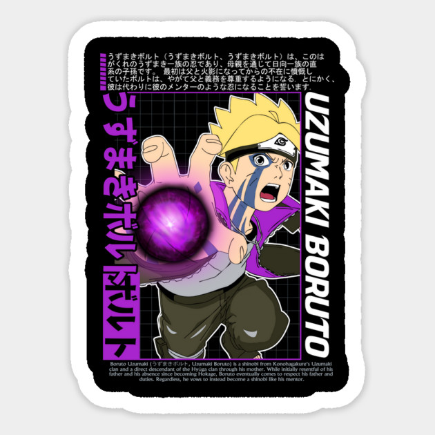 Boruto Uzumaki Rasengan - Cool Art Magnet by Otaku Vibes