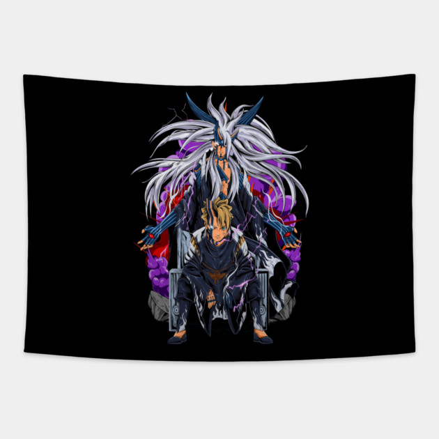 Momoshiki Otsutsuki - Naruto Tapestry by Otaku Vibes