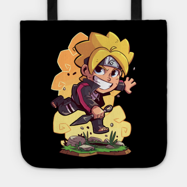 Chibi Boruto Uzumaki - Cool Art Tote by Otaku Vibes