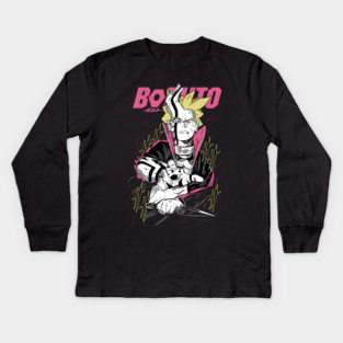Boruto Uzumaki Cool Art Kids Long Sleeve T-Shirt