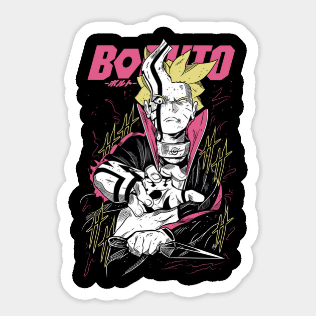 Boruto Uzumaki Cool Art Magnet by Otaku Vibes
