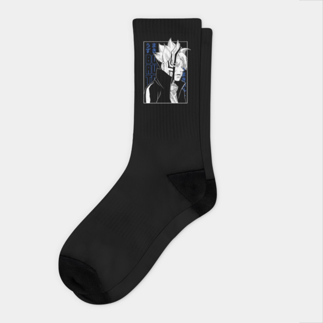 Boruto Uzumaki Karma Transformation Socks by Otaku Vibes