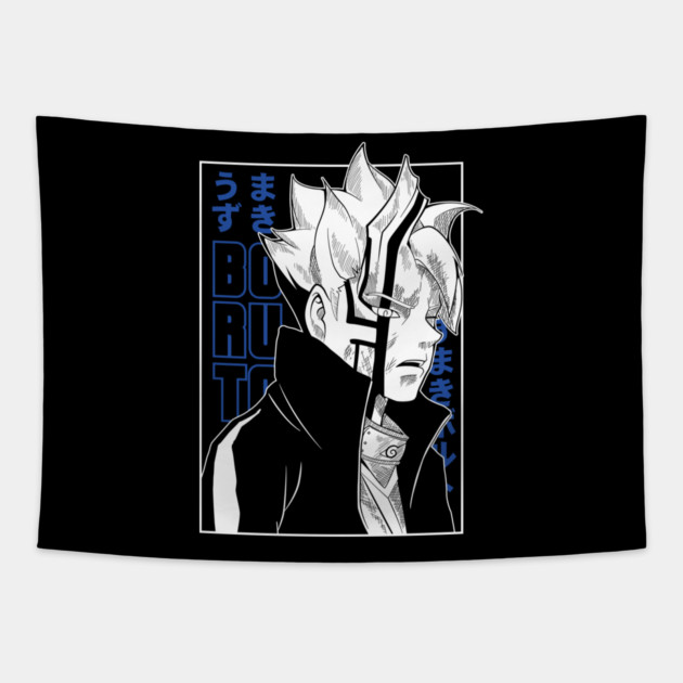 Boruto Uzumaki Karma Transformation Tapestry by Otaku Vibes