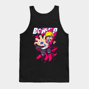Boruto Uzumaki Cool Design Tank Top