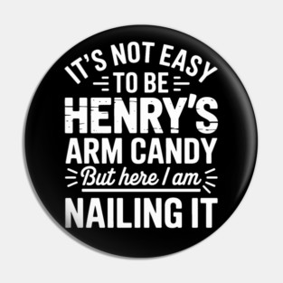 it's not easy to be Henry's arm candy but here i am nailing it Pin