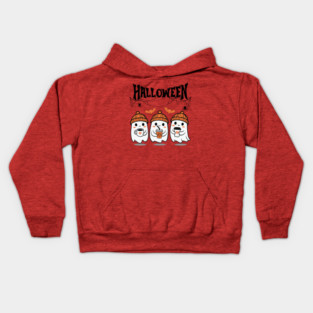 Halloween Ghosts Kids Hoodie