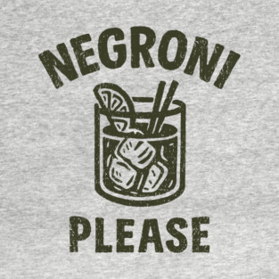 Negroni Please Introvert Cocktail Lover T-Shirt
