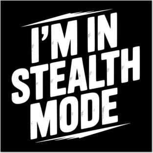 I’m in Stealth Mode Posters and Art