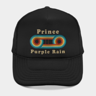 Prince Purple Rain Retro Cassette Hat