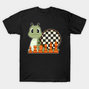 Snail Chessboard Chess Board game T-Shirt