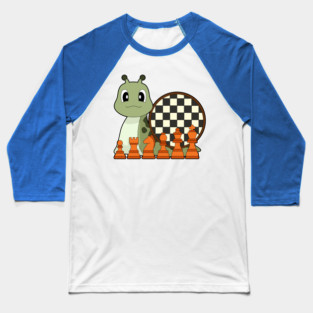 Snail Chessboard Chess Board game Baseball T-Shirt