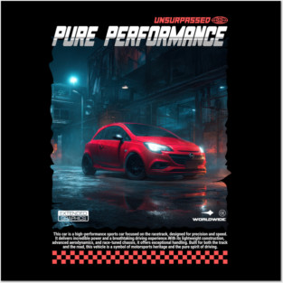 OPEL corsa car1 Posters and Art