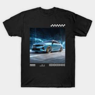 OPEL astra electric car4 T-Shirt