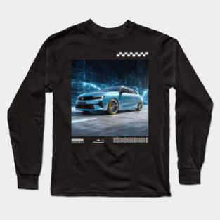 OPEL astra electric car4 Long Sleeve T-Shirt