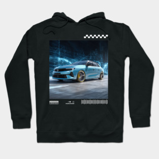 OPEL astra electric car4 Hoodie