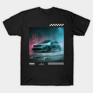 OPEL astra electric car2 T-Shirt