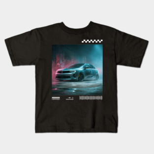 OPEL astra electric car2 Kids T-Shirt
