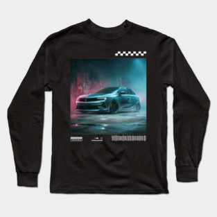 OPEL astra electric car2 Long Sleeve T-Shirt
