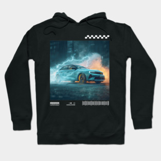 OPEL astra electric car3 Hoodie